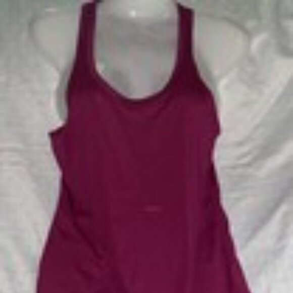 Nike Dri Fit Tennis Athletic Tank Top Small PURPLE FUCHSIA Athletic Running - Picture 1 of 2